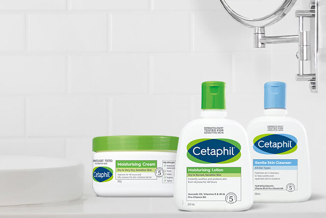 Cetaphil 舒特膚敏感肌保養品