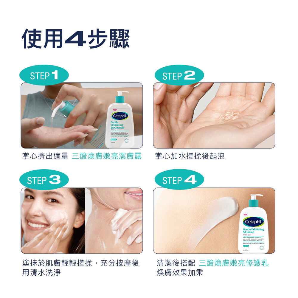 三酸煥膚嫩亮潔膚露