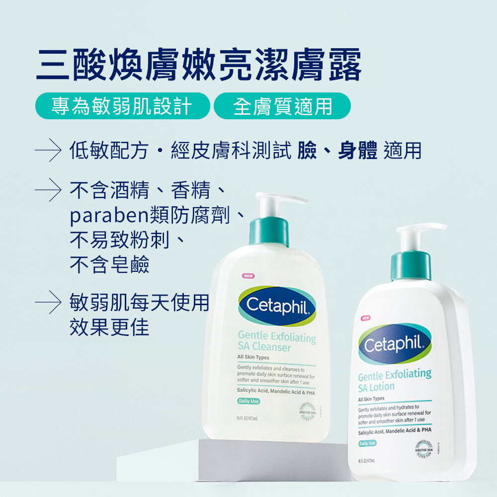 三酸煥膚嫩亮潔膚露