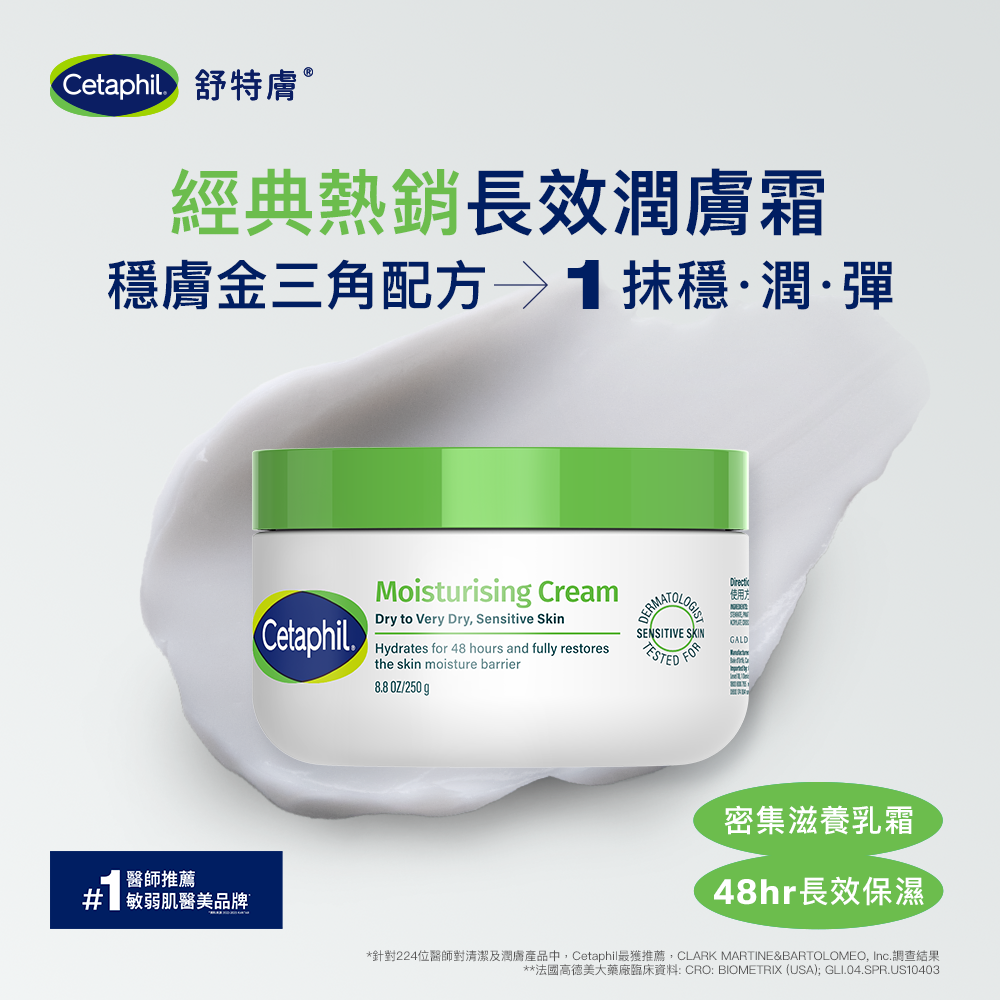 長效潤膚霜