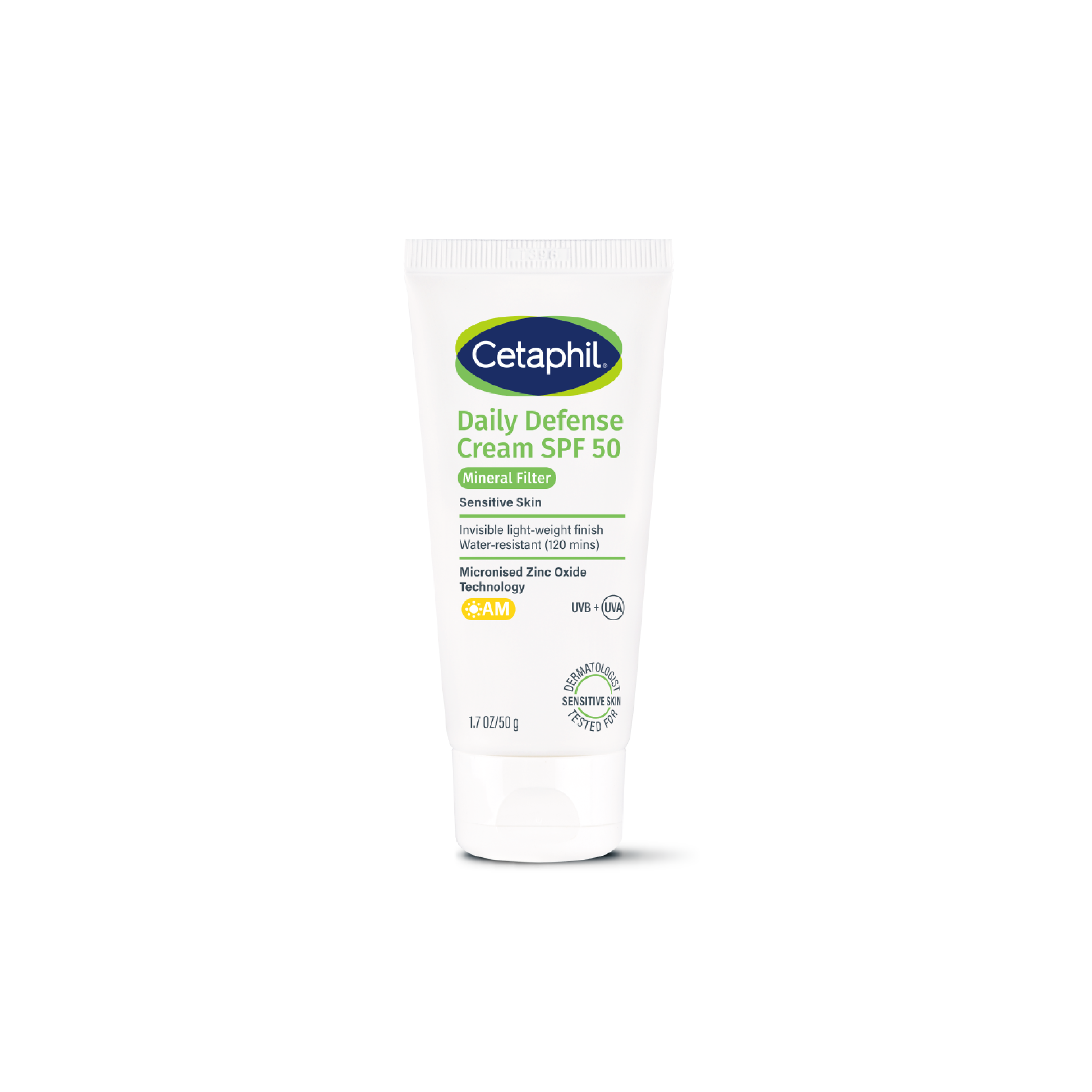 輕透物理低敏防曬霜SPF50